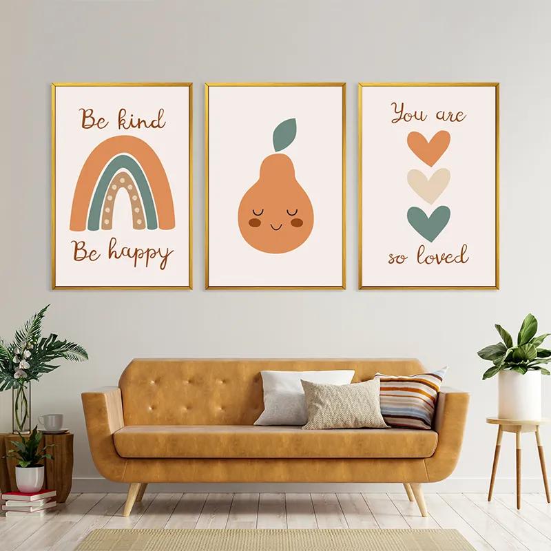 Mehrteiliges Leinwandbild Baby So Loved mockup 4