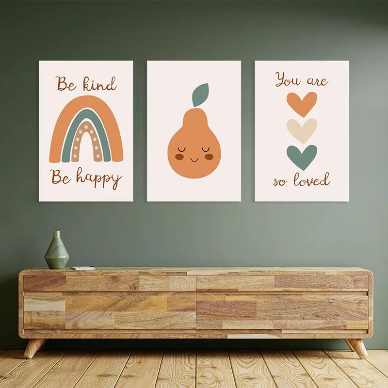 Mehrteiliges Leinwandbild Baby So Loved mockup 2