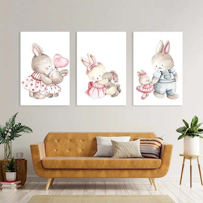 Bunny Family mockup 4