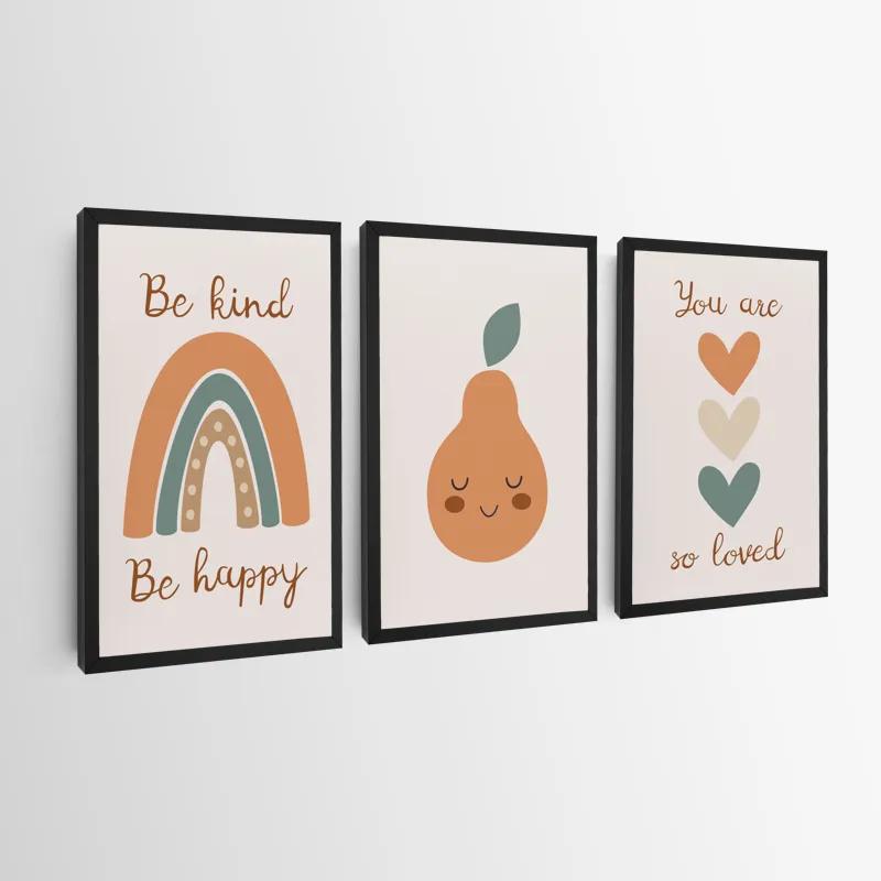 Mehrteiliges Leinwandbild Baby So Loved mockup 0