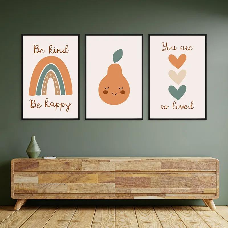 Mehrteiliges Leinwandbild Baby So Loved mockup 2