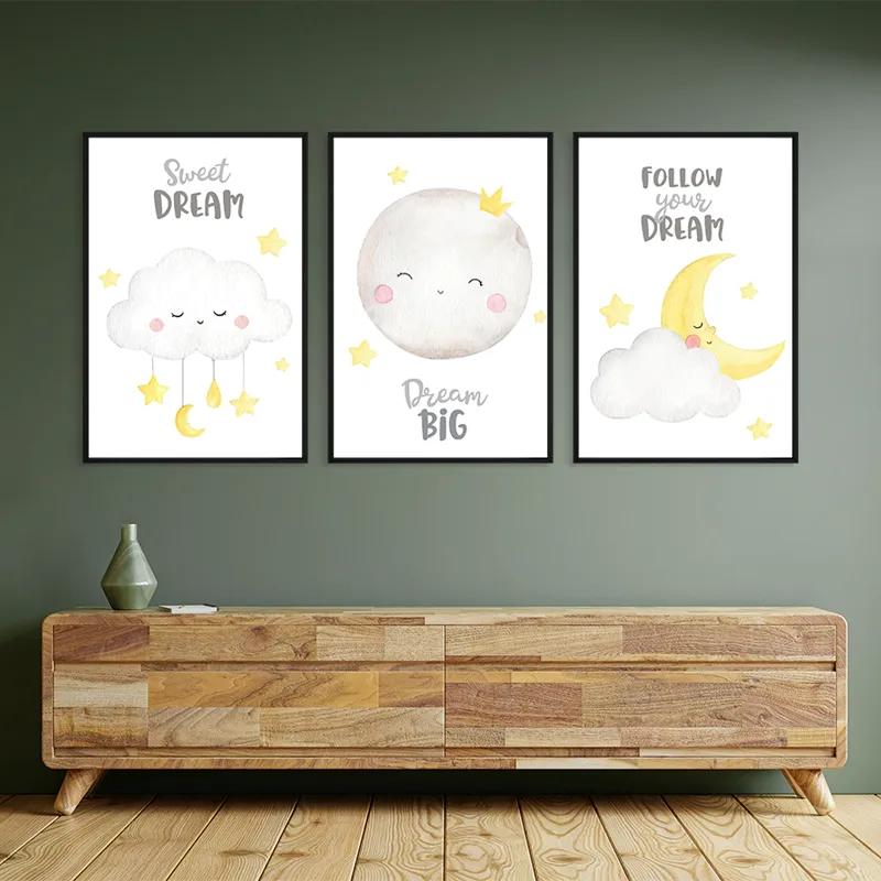 Mehrteiliges Leinwandbild Dreamig Set mockup 2