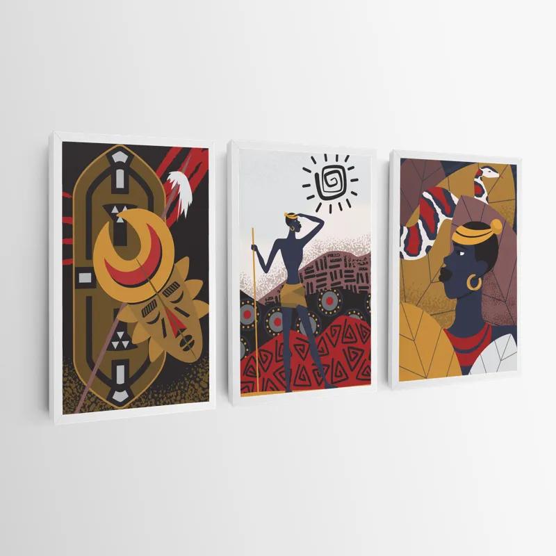 Mehrteiliges Leinwandbild Hunters Set mockup 0