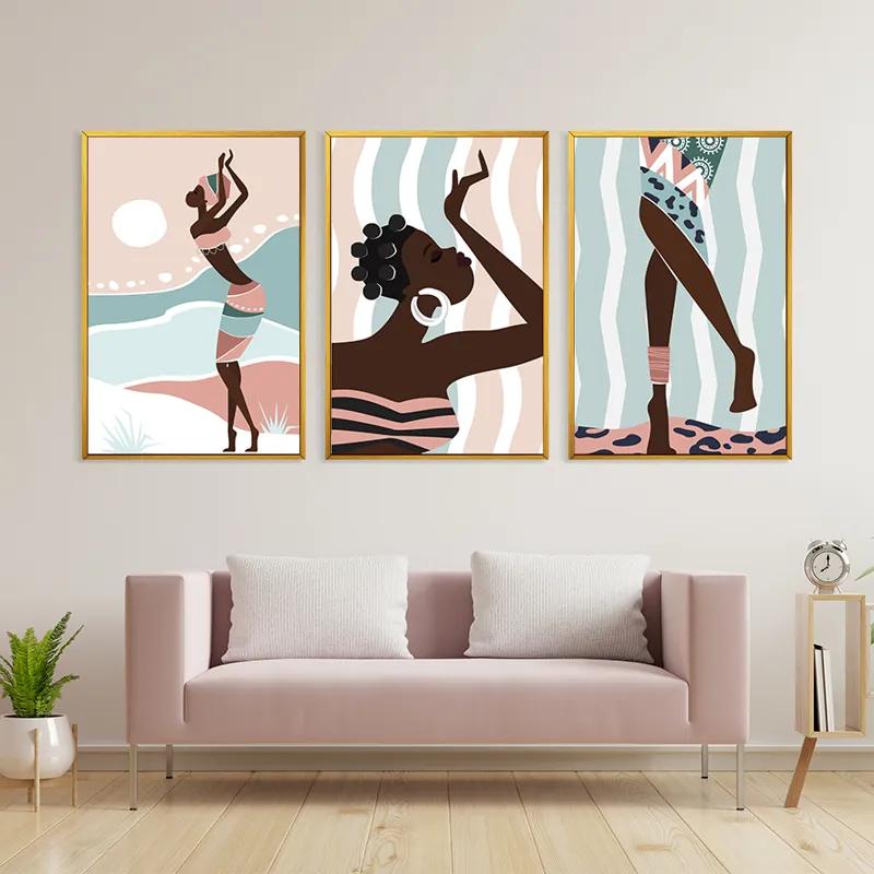 Mehrteiliges Leinwandbild Traditional Set mockup 3