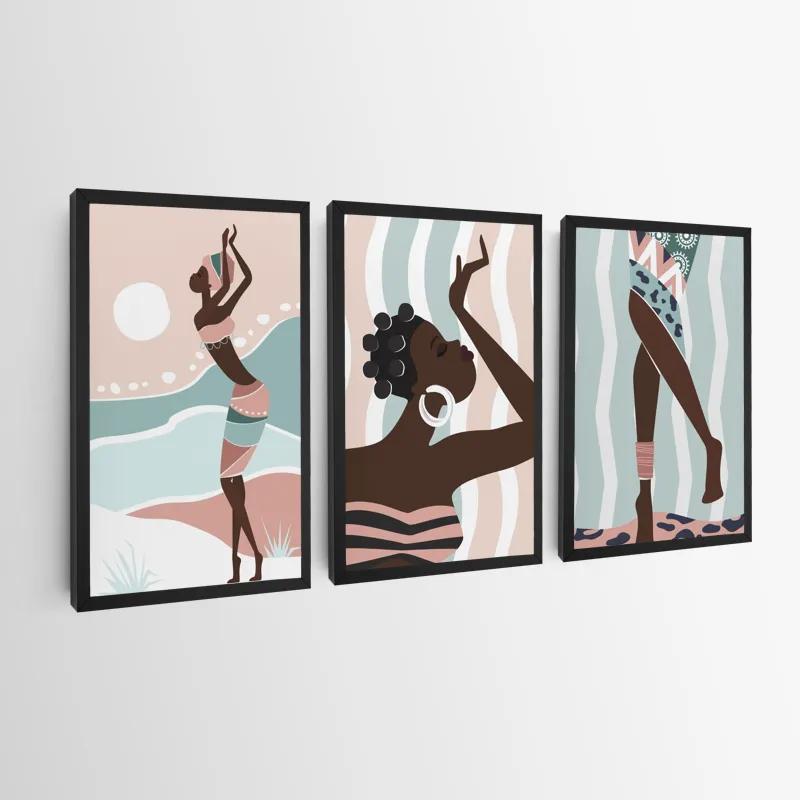 Mehrteiliges Leinwandbild Traditional Set mockup 0