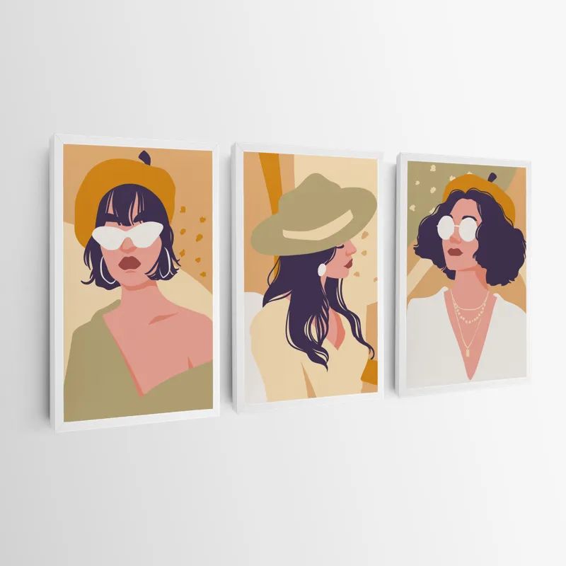 Modern Woman Set mockup 0