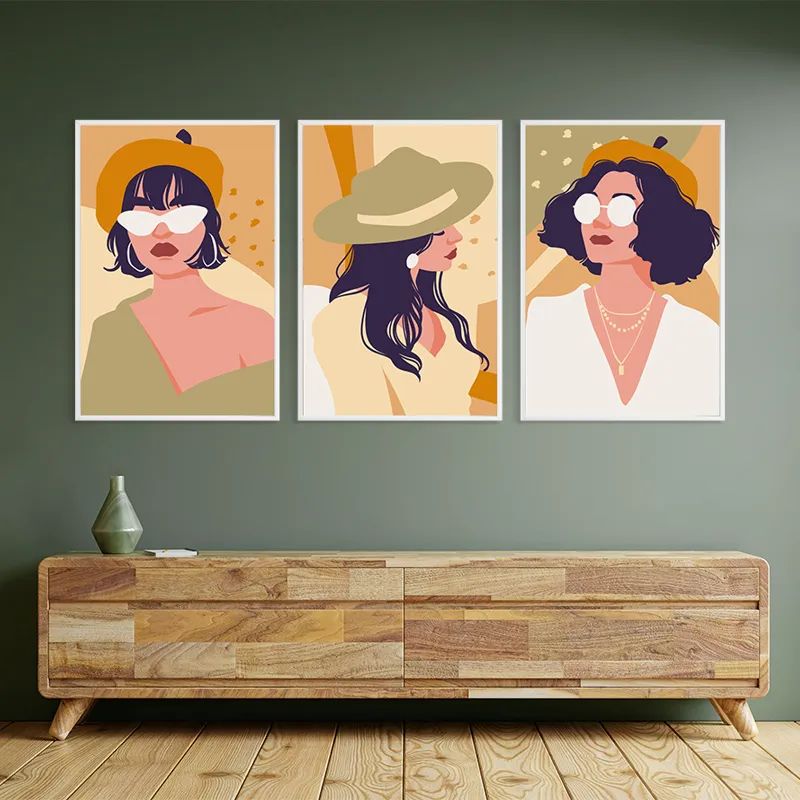 Modern Woman Set mockup 2