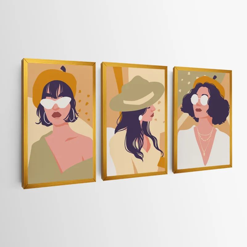 Modern Woman Set mockup 0