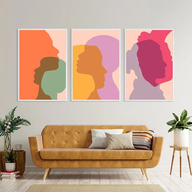 Abstract Shilouette mockup 4