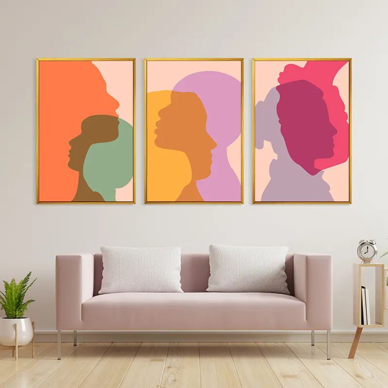 Abstract Shilouette mockup 3