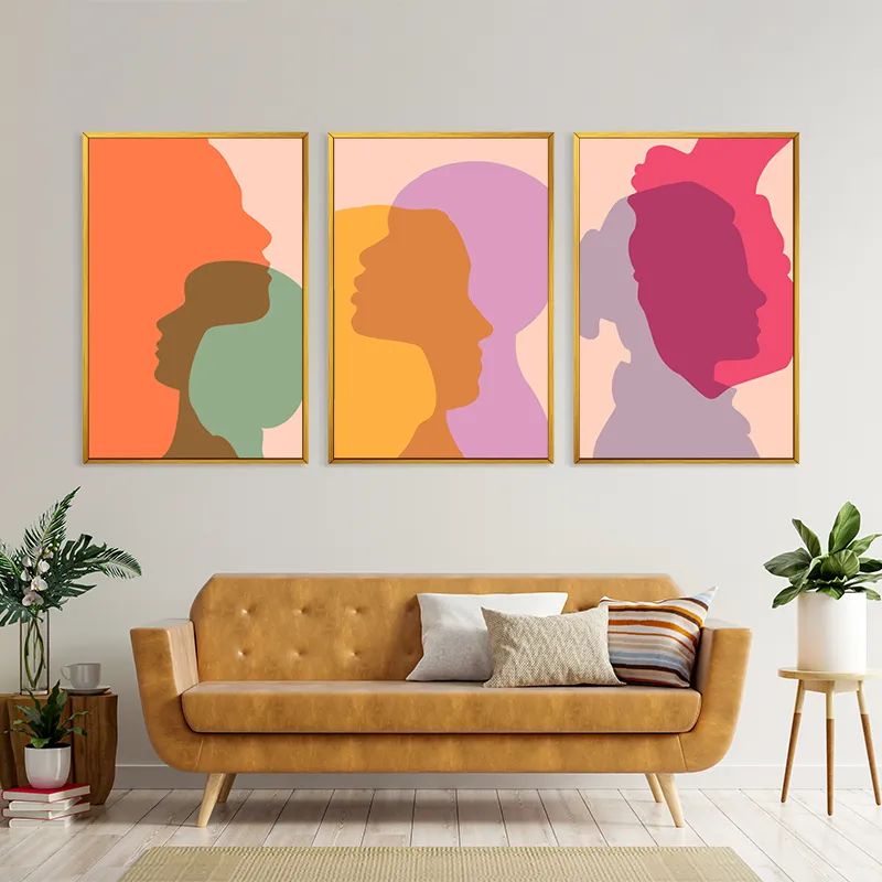 Abstract Shilouette mockup 4