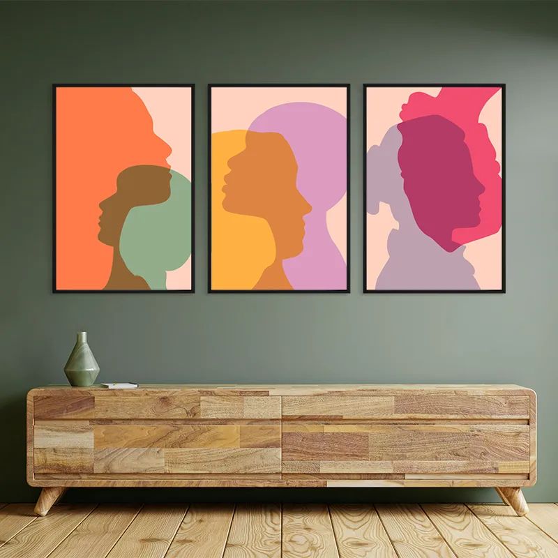 Abstract Shilouette mockup 2