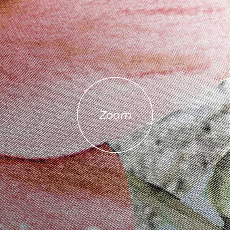 Mehrteiliges Leinwandbild Bujori Roz mockup 1