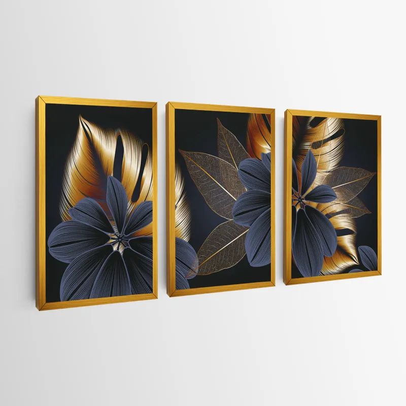 Blacknd Gold Flower mockup 0