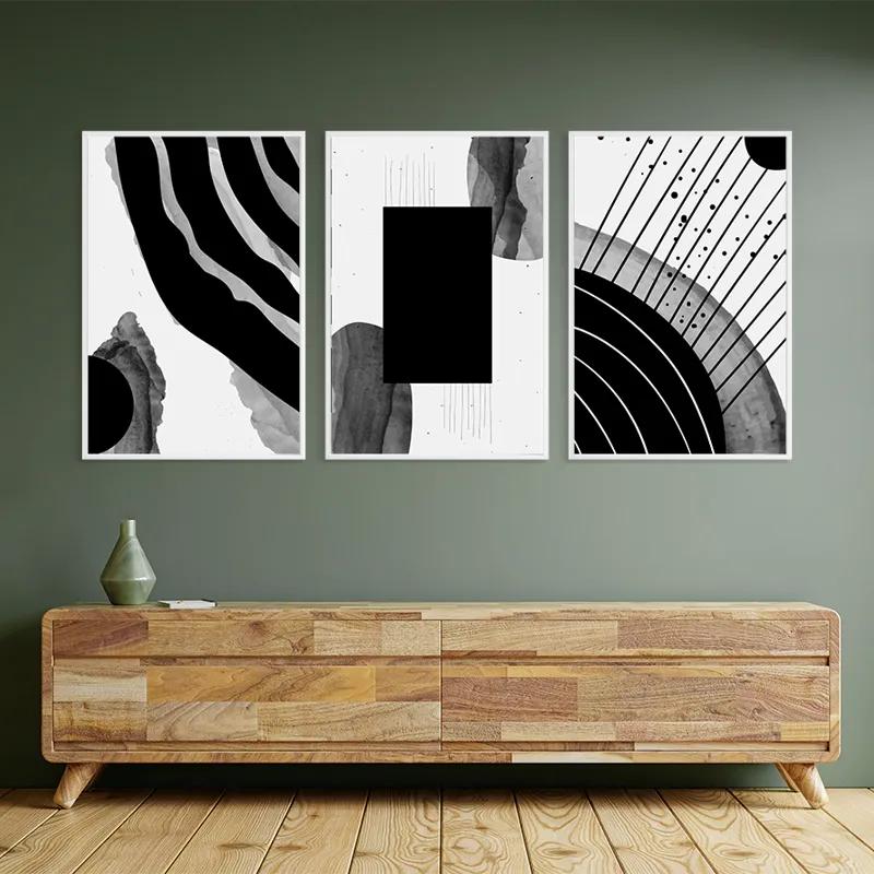 Mehrteiliges Leinwandbild Square Set mockup 2