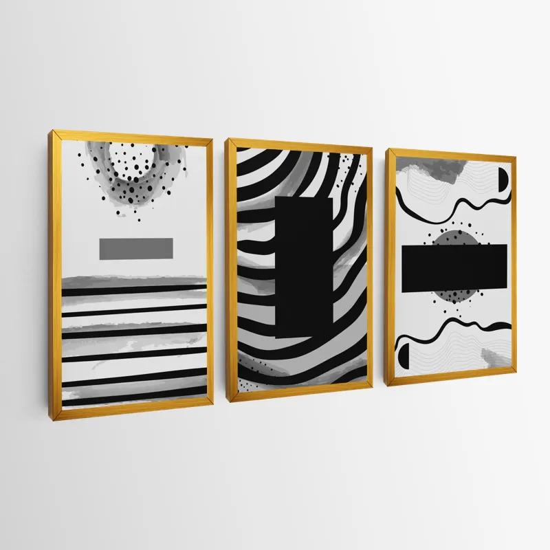 Mehrteiliges Leinwandbild Zebra Color Set mockup 0