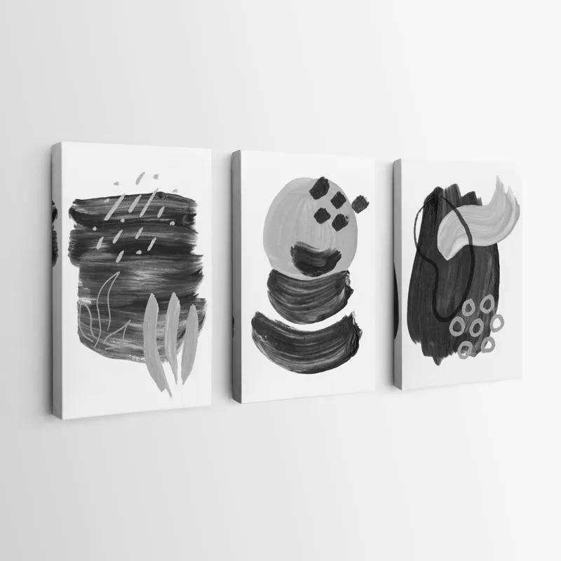 Mehrteiliges Leinwandbild Minimalist Grey mockup 0