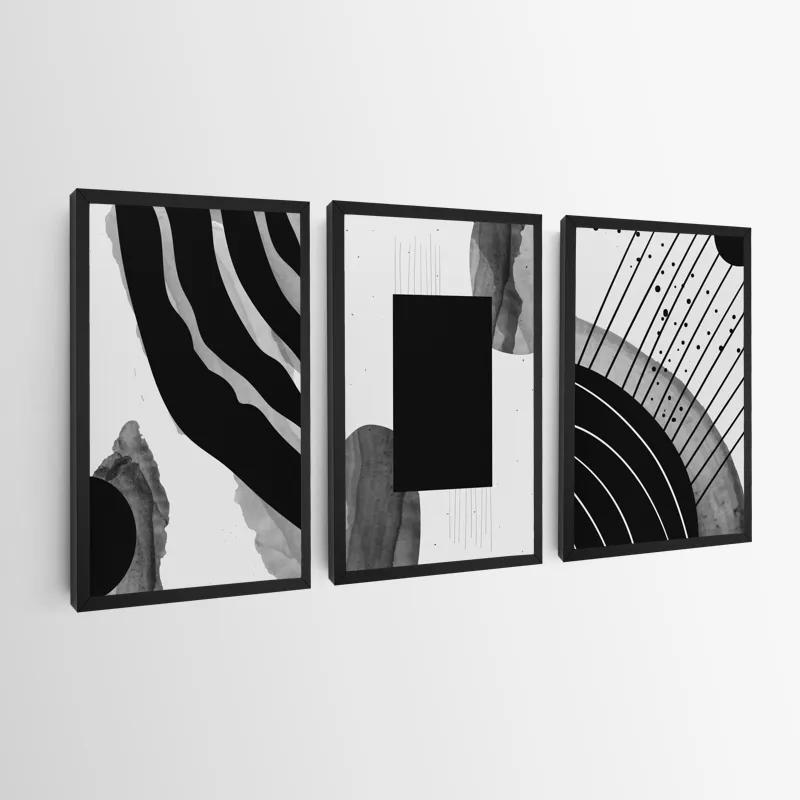 Mehrteiliges Leinwandbild Square Set mockup 0