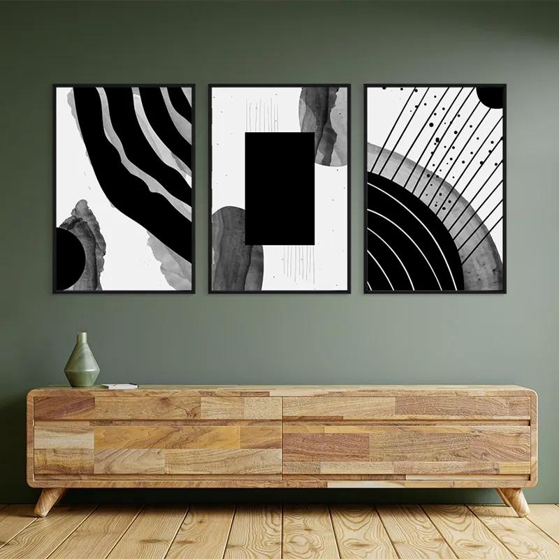 Mehrteiliges Leinwandbild Square Set mockup 2