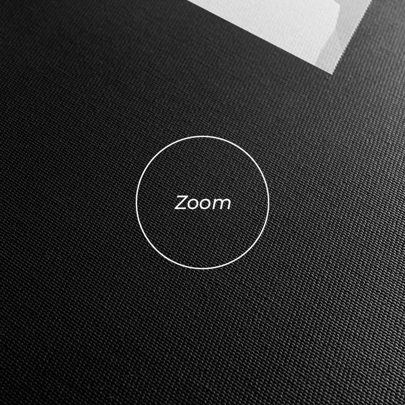 Mehrteiliges Leinwandbild Zebra Color Set mockup 1