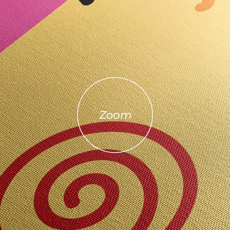 Mehrteiliges Leinwandbild Personbstract Set mockup 1