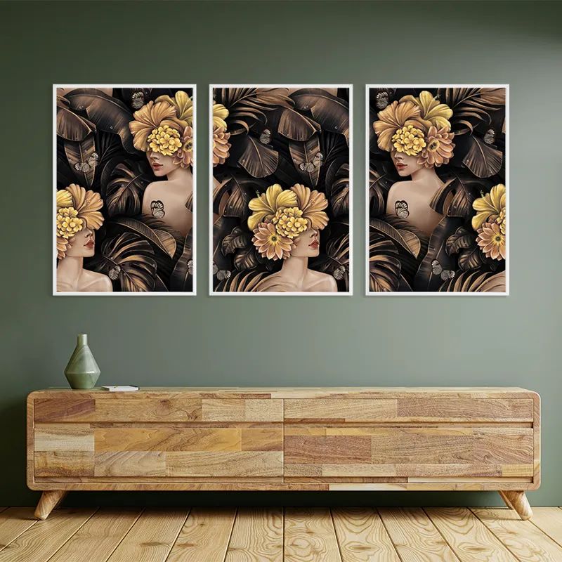 Golden Flower Girls mockup 2