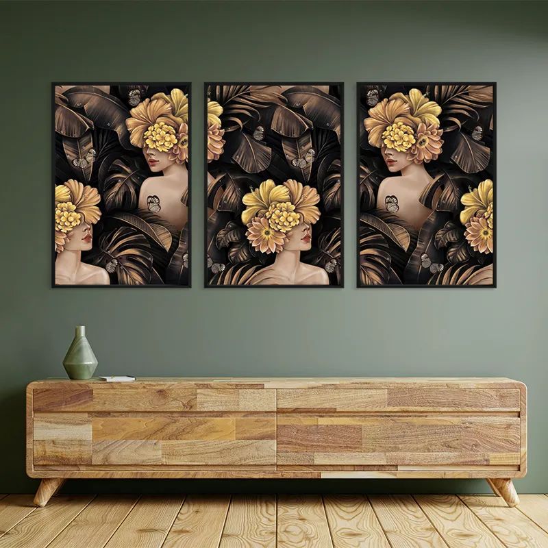 Golden Flower Girls mockup 2