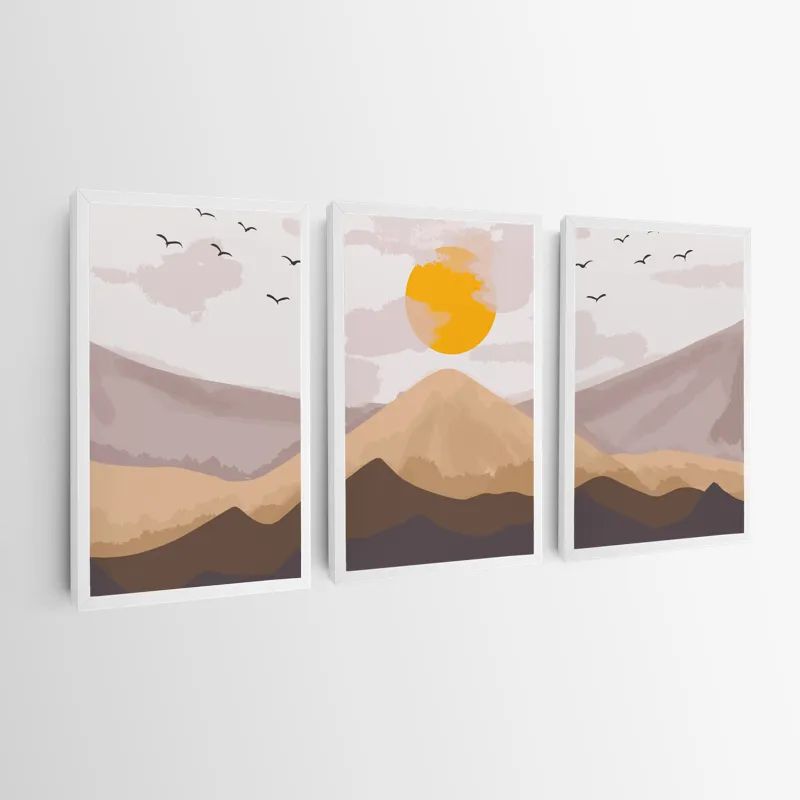 Mountain Sunrise Set mockup 0