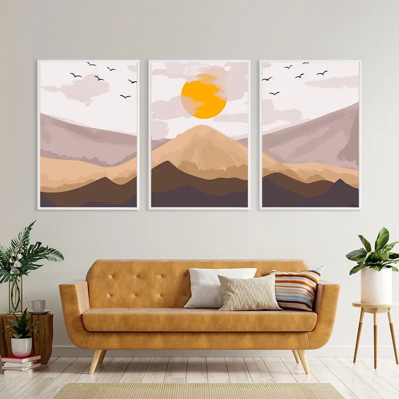 Mountain Sunrise Set mockup 4