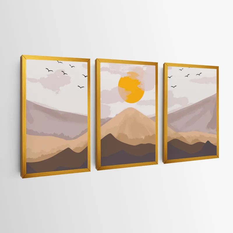 Mountain Sunrise Set mockup 0