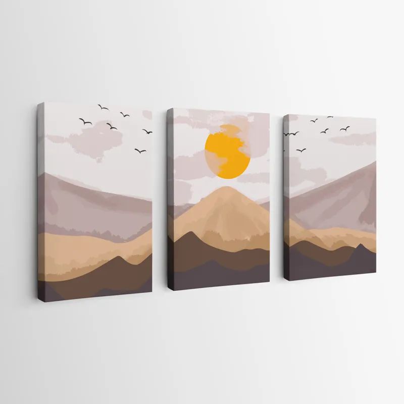 Mountain Sunrise Set mockup 0