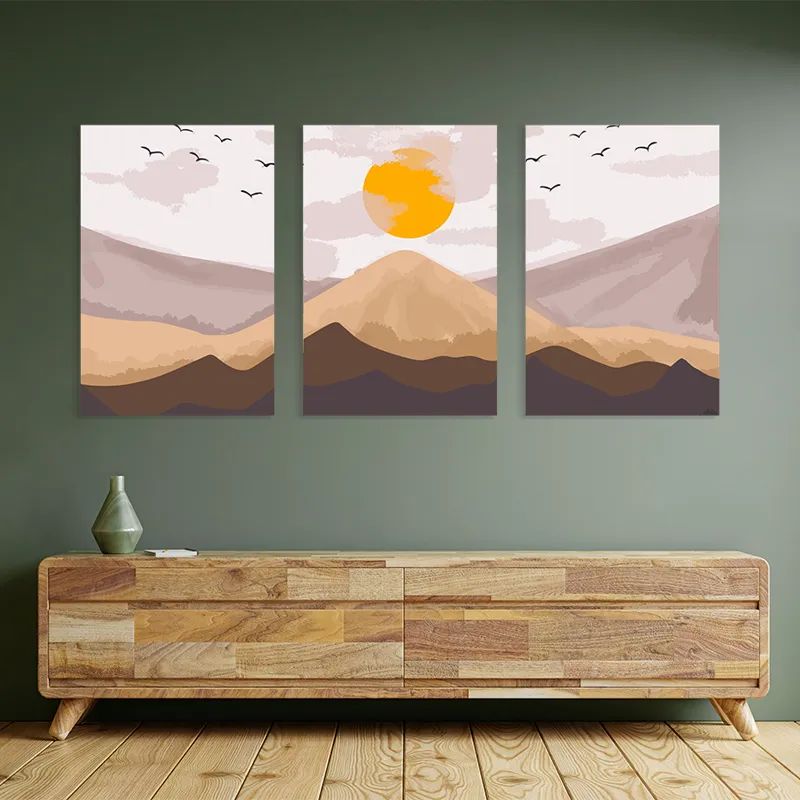 Mountain Sunrise Set mockup 2