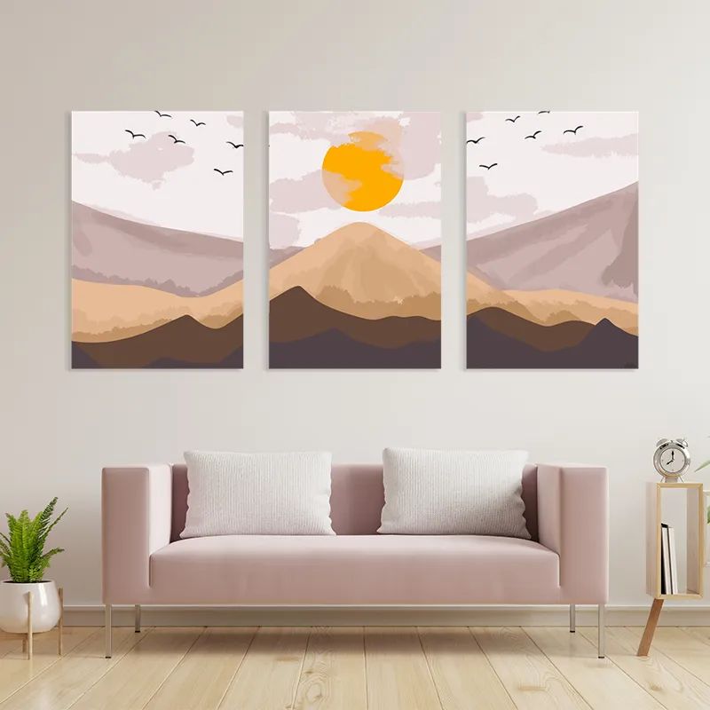 Mountain Sunrise Set mockup 3