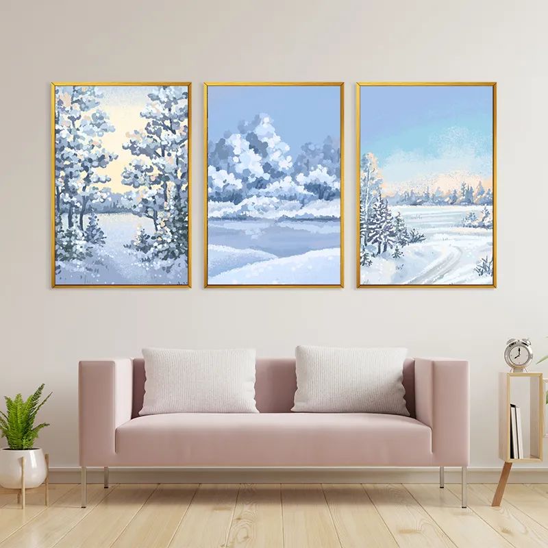 Art Winter Set mockup 3