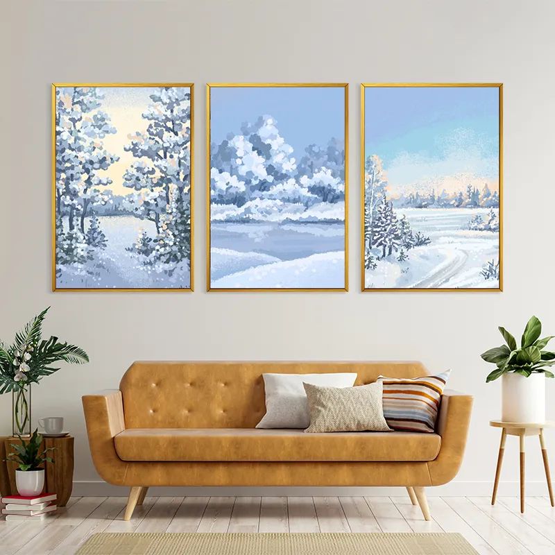 Art Winter Set mockup 4