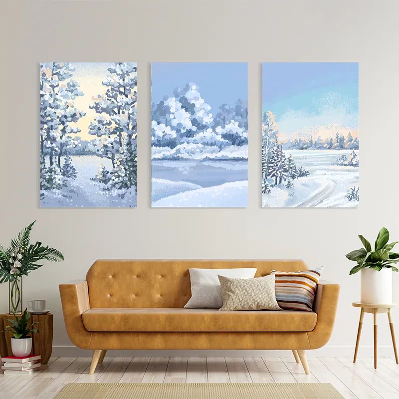 Art Winter Set mockup 4