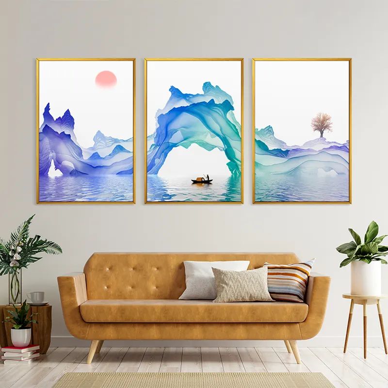 Abstract Purple Lake mockup 4