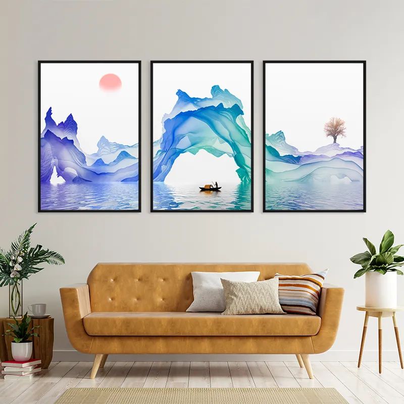 Abstract Purple Lake mockup 4