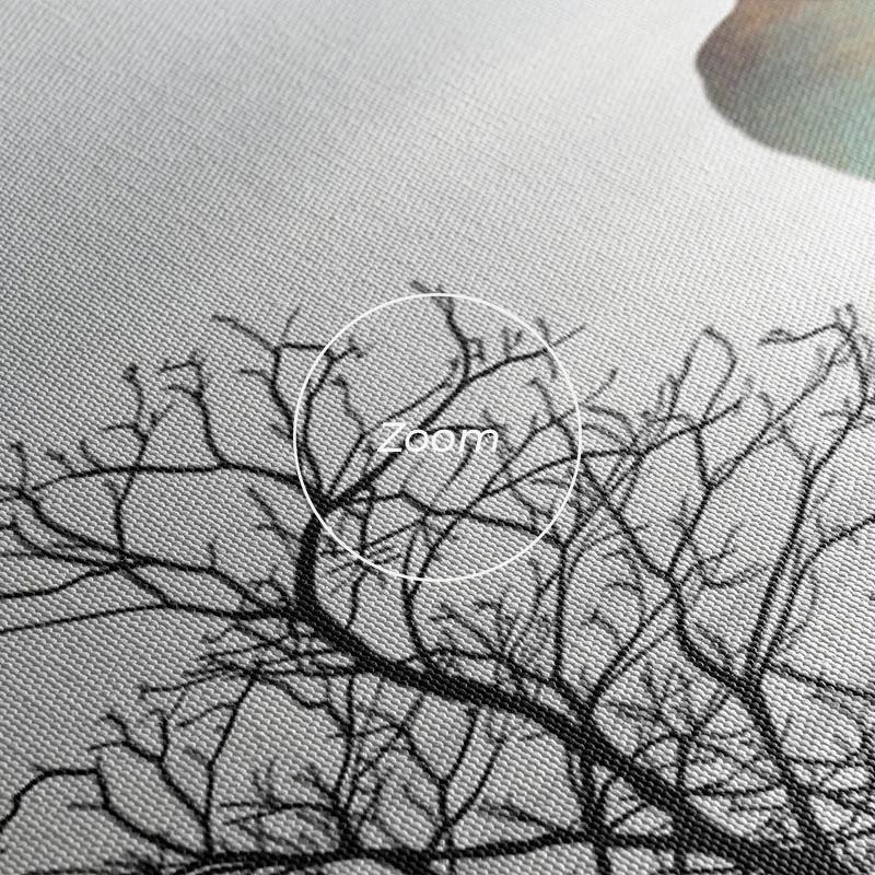 Mehrteiliges Leinwandbild Mountain Lake mockup 1