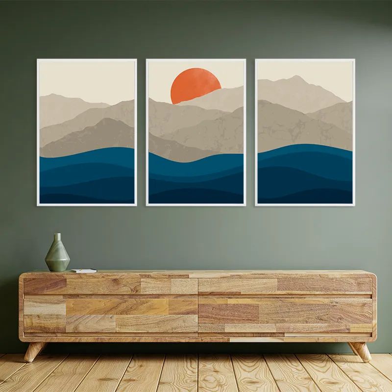 Orange Moon Set mockup 2