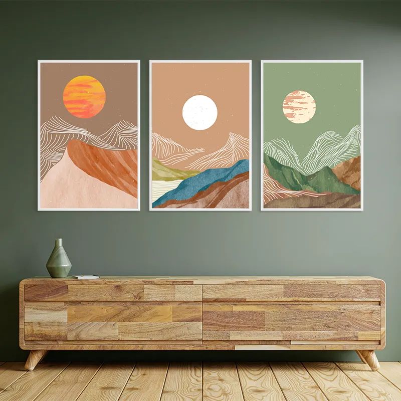 White Moon Set mockup 2