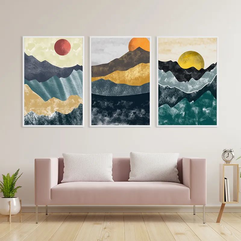 Mountain Sun Set mockup 3
