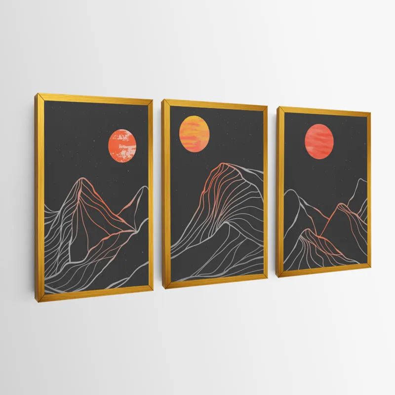 Orange Moon Line mockup 0