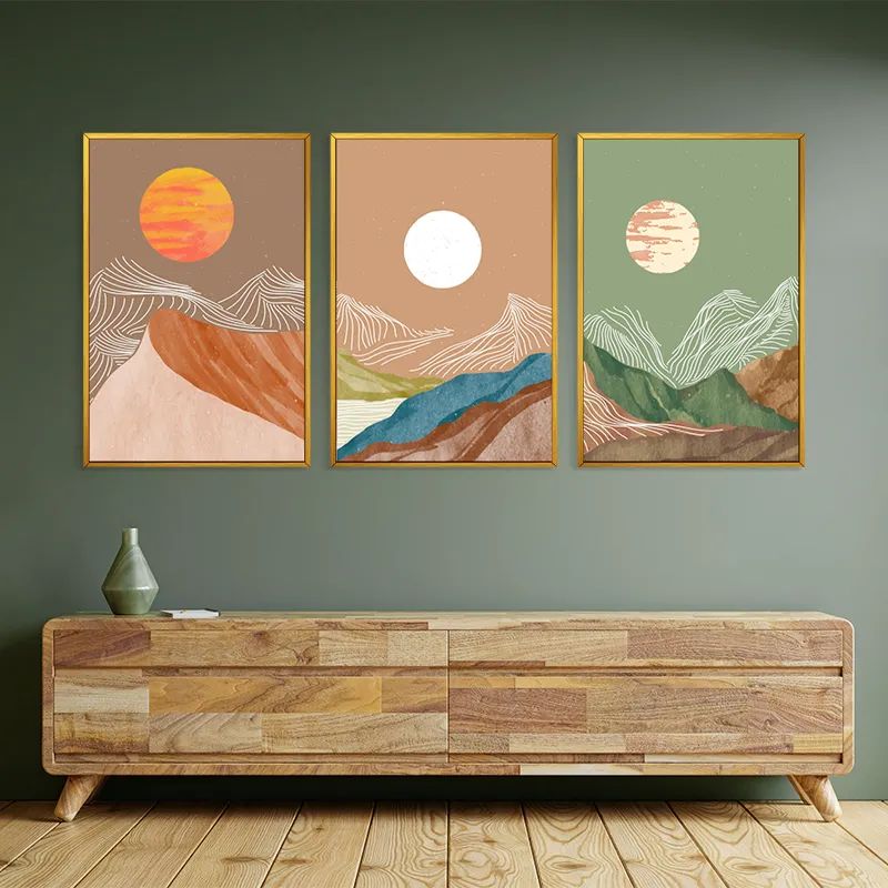 White Moon Set mockup 2