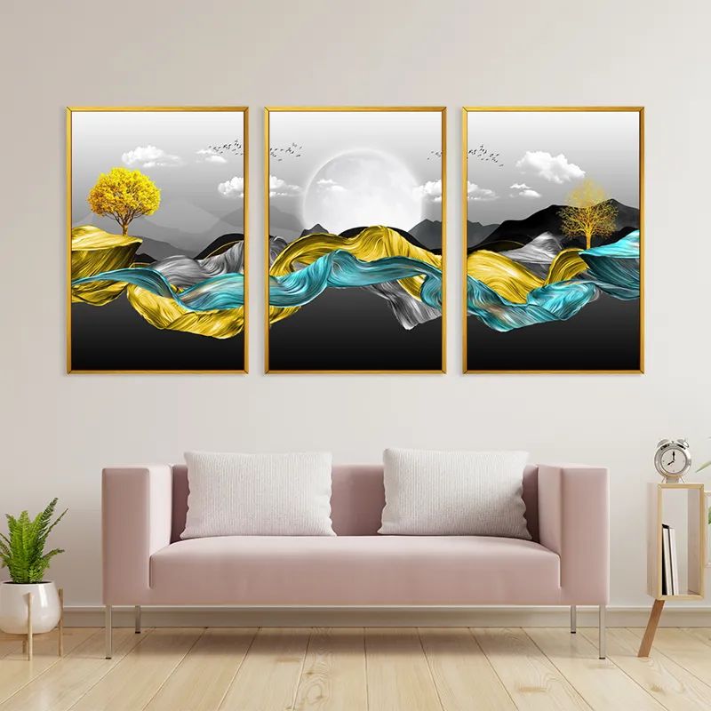 Gold Mountain Waves mockup 3