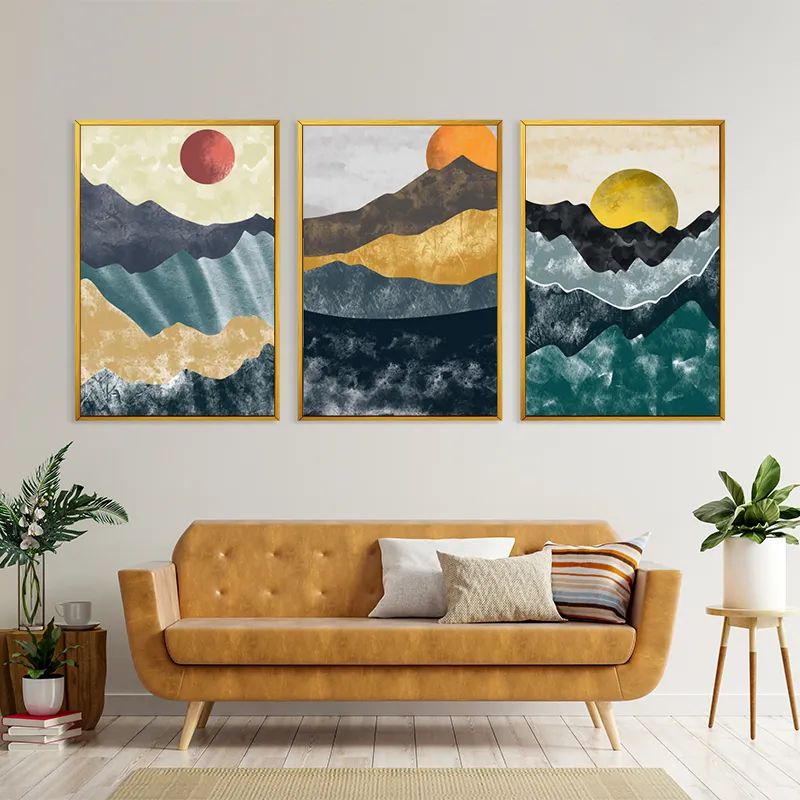 Mountain Sun Set mockup 4