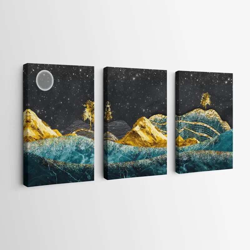 Bluend Gold Mountains mockup 0