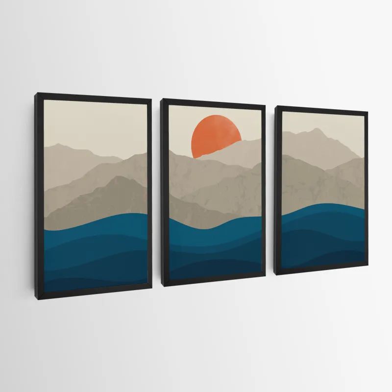 Orange Moon Set mockup 0