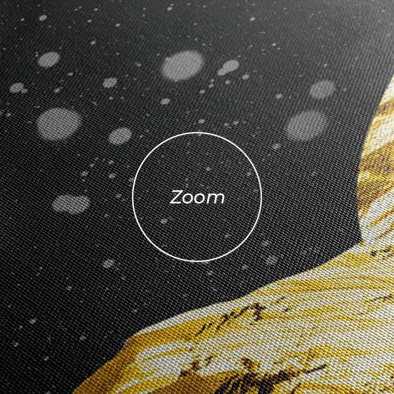 Mehrteiliges Leinwandbild Bluend Gold Mountains mockup 1