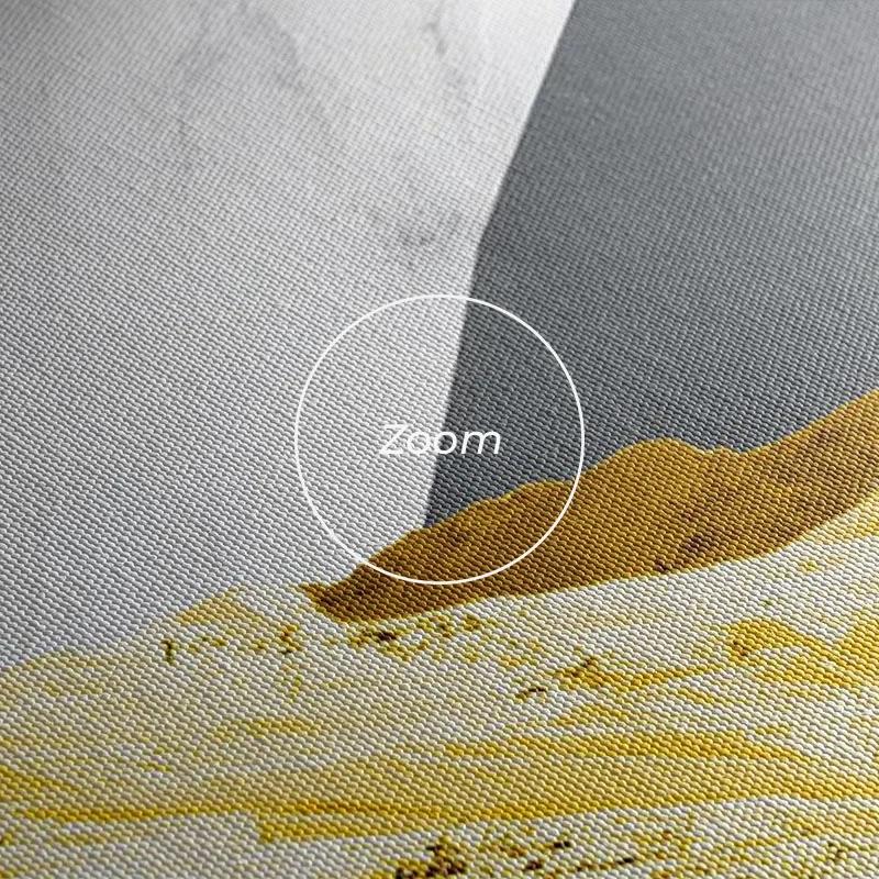 Mehrteiliges Leinwandbild Golden White Mountains mockup 1